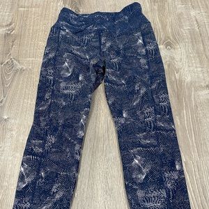 Cali Active Leggings Pants Navy C5